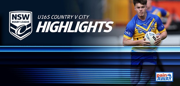 NSWRL TV Highlights | CABE U16s Men's Country v City