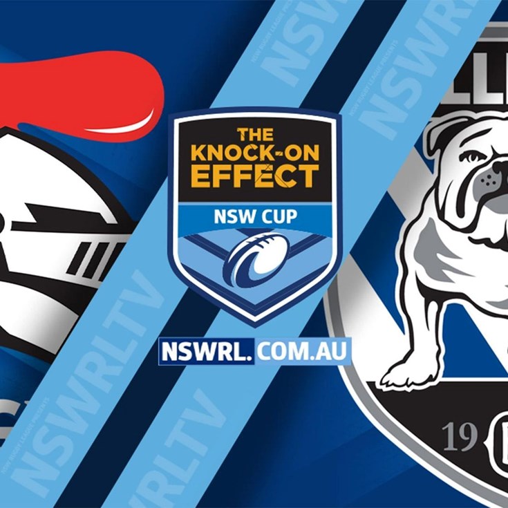 NSWRL TV Highlights | NSW Cup Knights v Bulldogs - Round 13