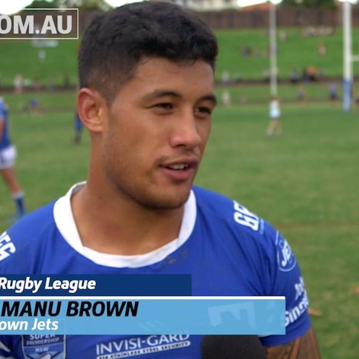 Fa'amanu Brown talks the Jets narrow loss to the Roos
