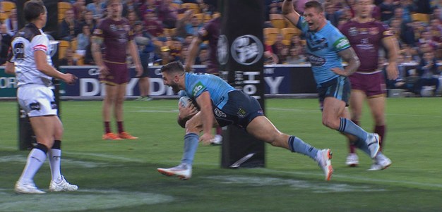 Tedesco Gives NSW The Half-Time Lead