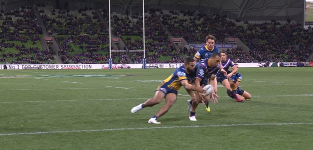 Slater and Chambers combine for Storm's first try