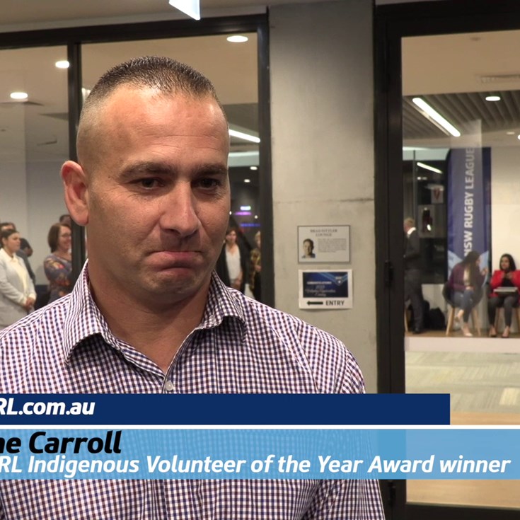 NSWRL Indigenous Volunteer of the Year Award | Caine Carroll