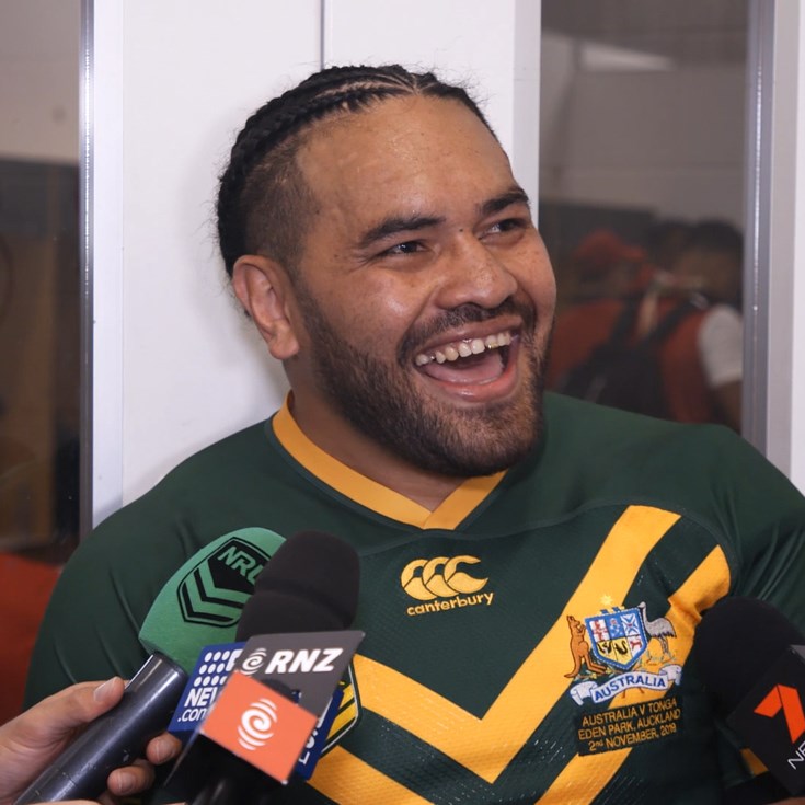 Latrell fan Hurrell takes down ‘world’s best centre’
