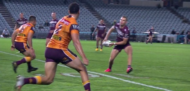 Perfect Tom Trbojevic pass gets Funa his first NRL try