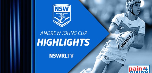 NSWRL TV Highlights Andrew Johns Cup Finals Week 1