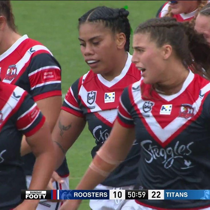 Togatuki scores the Roosters' second