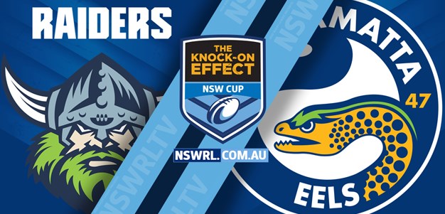 NSWRL TV Highlights | NSW Cup Raiders v Eels Round 12