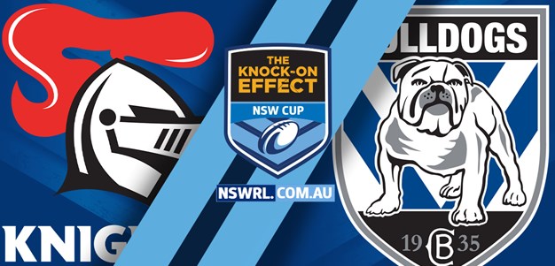 NSW Cup Highlights Knights v Bulldogs Round 13