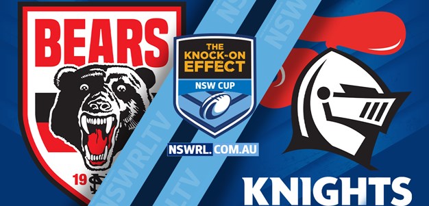 NSW Cup NSWRL TV Highlights | Bears v Knights Round 22