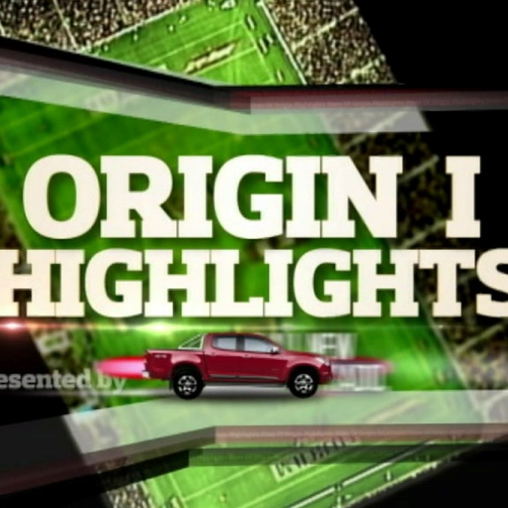 Holden State of Origin match highlights - Game 1