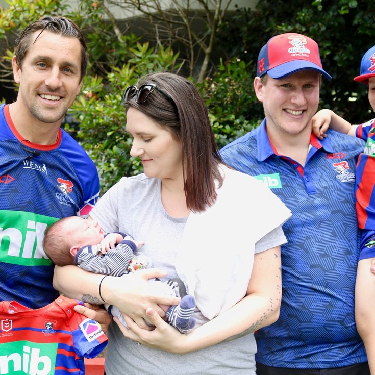 Knights fanatic names baby after his hero