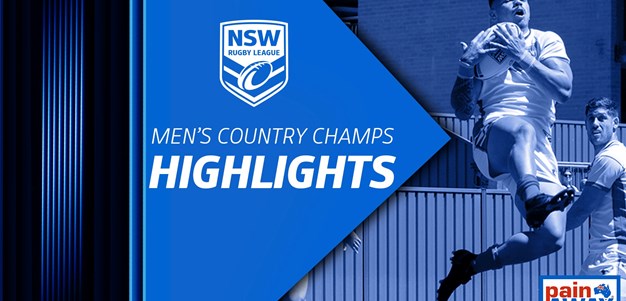 NSWRL TV Highlights | Men's Country Championships Washout Round