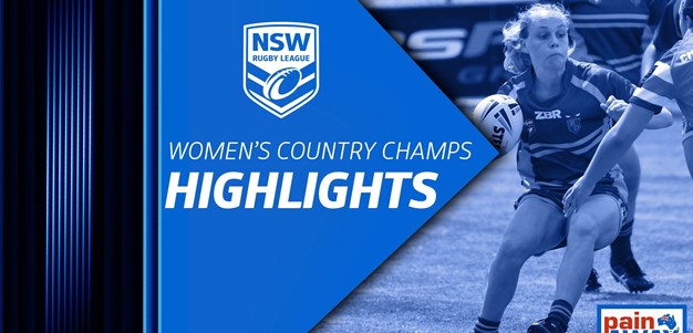 NSWRL TV Highlights Women's Country Championships Washout Round