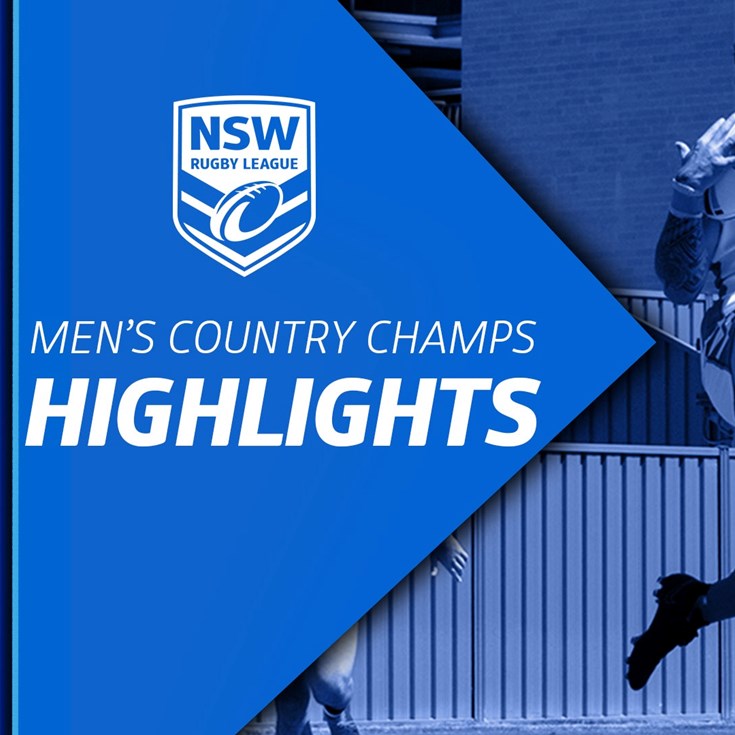 NSWRL TV Highlights Men's Country Championships Finals Week 1