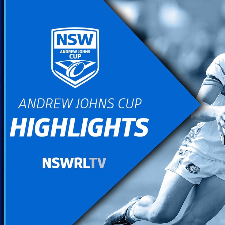 NSWRL TV Highlights Andrew Johns Cup Finals Week 1