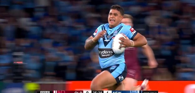 'I'm claiming 95 metres' : Mitchell relives intercept try