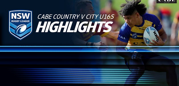 NSWRL TV Highlights | CABE Country v City U16s