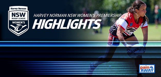 NSWRL TV Highlights | Harvey Norman NSW Women's Premiership Round Five