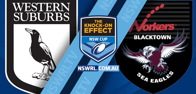 NSWRL TV Highlights | Magpies v Sea Eagles NSW Cup - Round Eight