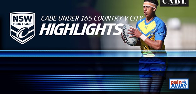 NSWRL TV Highlights | 2023 CABE Under 16s Country v City