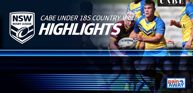 NSWRL TV Highlights | 2023 CABE Under 18s Country v City