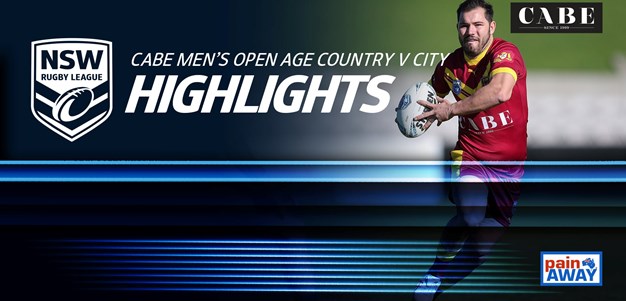 NSWRL TV Highlights | 2023 CABE Men's Open Age Country v City