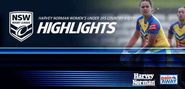 NSWRL TV Highlights | Harvey Norman Women's Under 19s Country v City