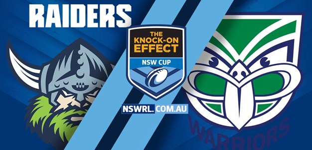 NSW Cup Highlights | Raiders v Warriors - Round 15
