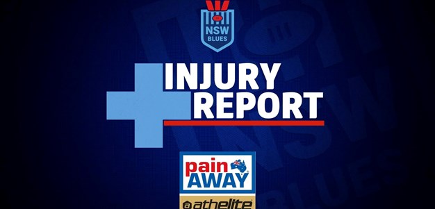 Pain Away Injury Report | Mens Origin Game Ill Captain's Run