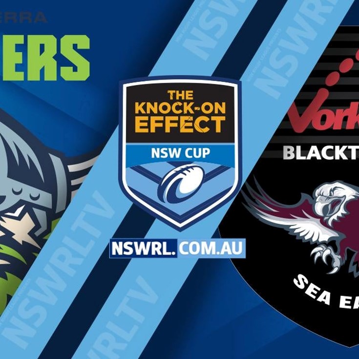NSWRL TV Highlights | NSW Cup Elimination Final - Raiders v Sea Eagles