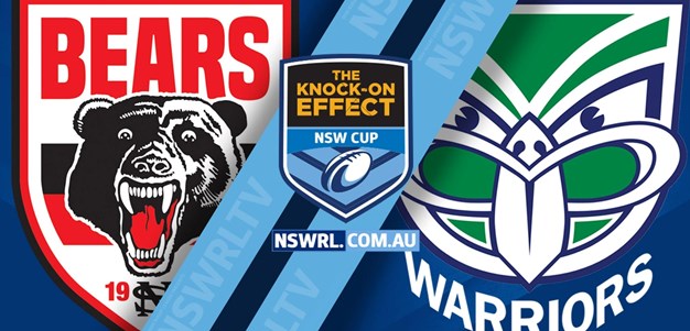 NSWRL TV Highlights | NSW Cup Preliminary Final - Bears v Warriors