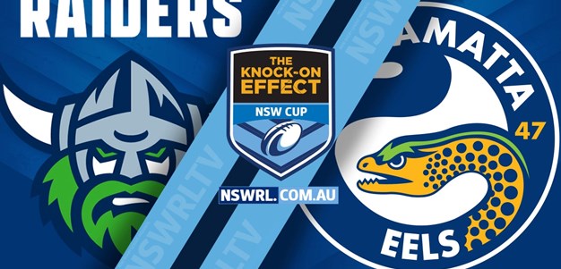 NSWRL TV Highlights | NSW Cup Raiders v Eels  - Round Five
