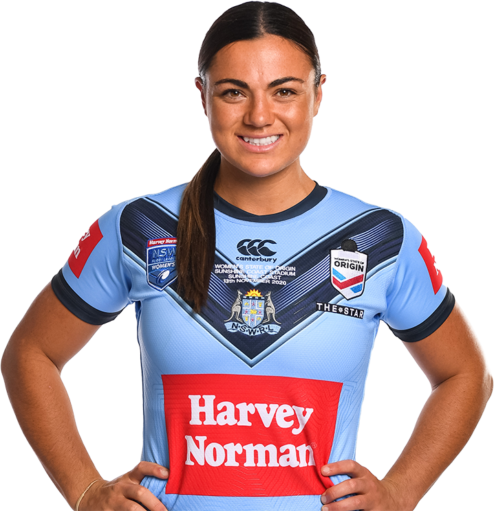 Official Harvey Norman Women’s State of Origin profile of Millie BOYLE ...