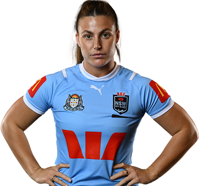 Official Ampol Women’s State of Origin profile of Jessica Sergis for ...