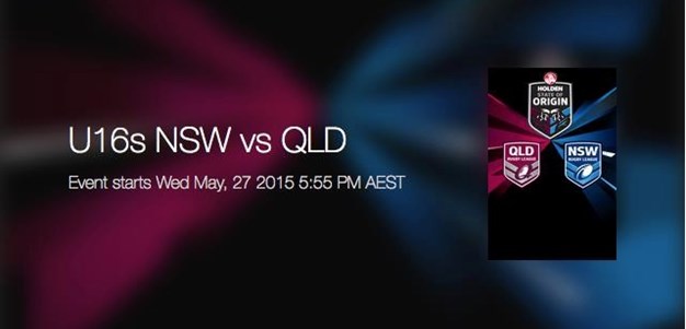 U16s NSW vs QLD