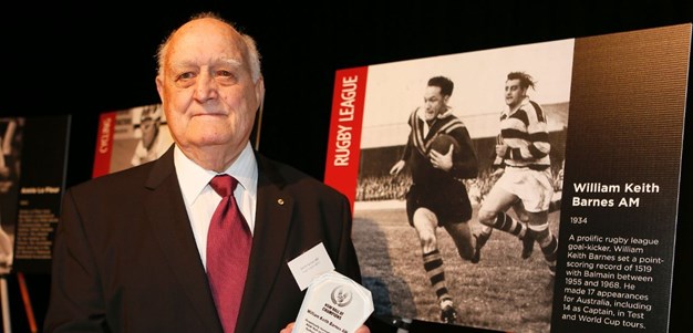Inductee | Barnes Enters Hall of Champions