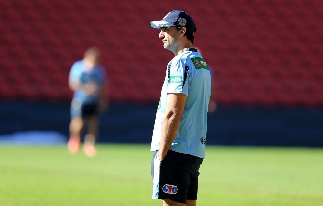 NSW Captains Run  :Digital Image Grant Trouville Â© NRLphotos  : State of Origin Rugby League - NSw Camp 3 Suncorp Stadium, Tuesday 7th July  2015.