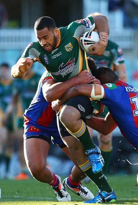 : NSWRL Grand Final day - VB NSW  Cup grand final match between the Wyong Roos and the Newcastle Knights at Pirtek Stadium on September 27, 2015 in Sydney, Australia. Digital Image by Mark Nolan.