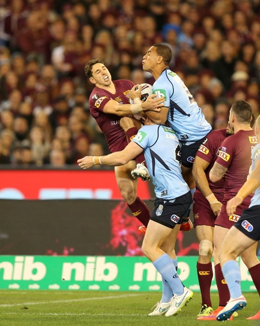 Will Hopoate :Digital Image Grant Trouville Â© NRLphotos  : NRL Rugby League State of Origin - Game 2 at the Melbourne Cricket Ground MCG Wednesday the 17th June  2015.