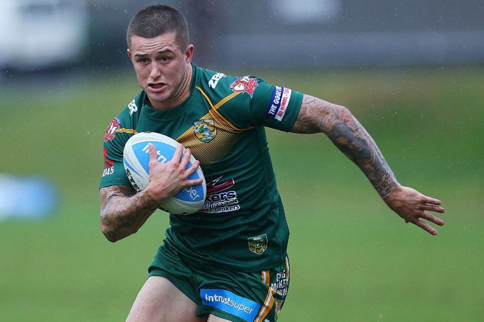 The Wyong Roos play Penrith Panthers in Round 7 of the Intrust Super Premiership at Morry Breen Oval on 17 April, 2016 in Kanwal, NSW Australia. (Photo by Paul Barkley/LookPro)
