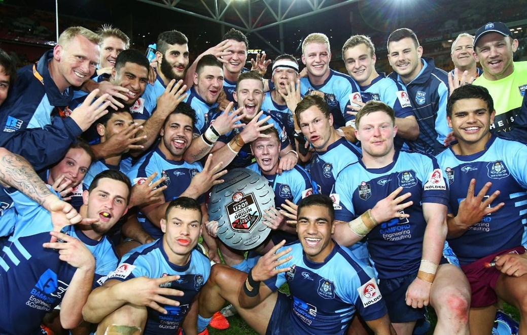 during the Pre-Game match between NSW and Queensland Under 20's at Suncorp Stadium on July 8, 2015 in Brisbane, Australia. Digital Image by Mark Nolan.