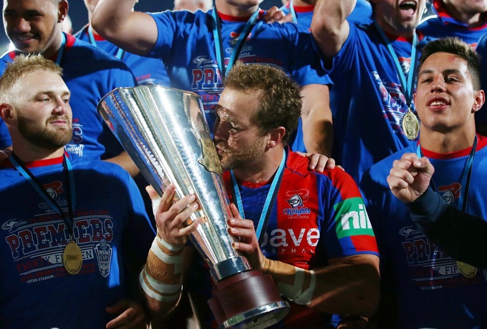 : NSWRL Grand Final day - VB NSW  Cup grand final match between the Wyong Roos and the Newcastle Knights at Pirtek Stadium on September 27, 2015 in Sydney, Australia. Digital Image by Mark Nolan.