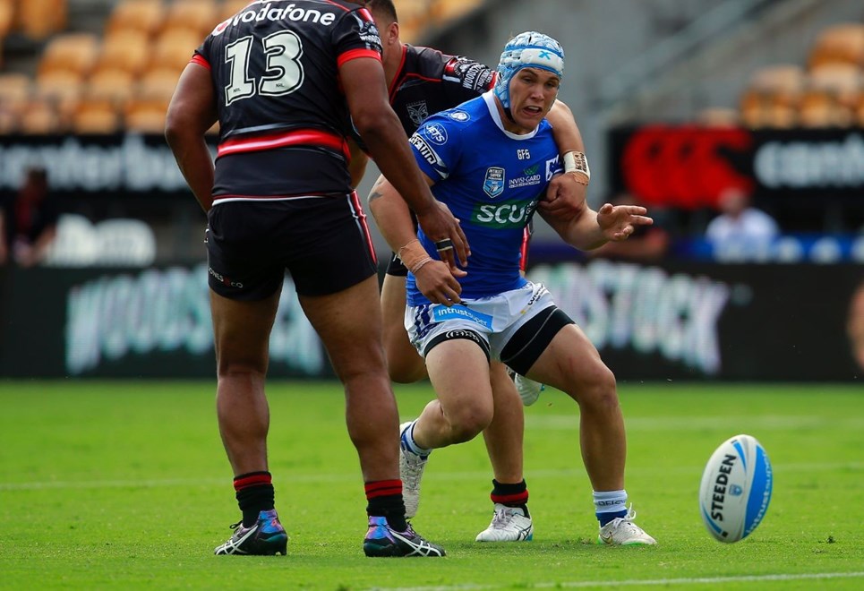 Competition - ISP NSW Cup Round - Round 03 Teams â NZ Warriors v Newtown Jets Date â 20th of March 2016 Venue â Mt Smart Stadium, Auckland, NZ Photographer â Shane Wenzlick