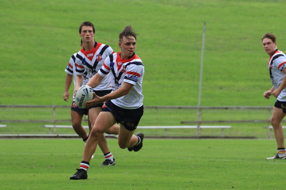 The Illawarra Steelers host the Central Coast Roosters in Round 7 of the SG Ball Cup. Image: Allan Barry.