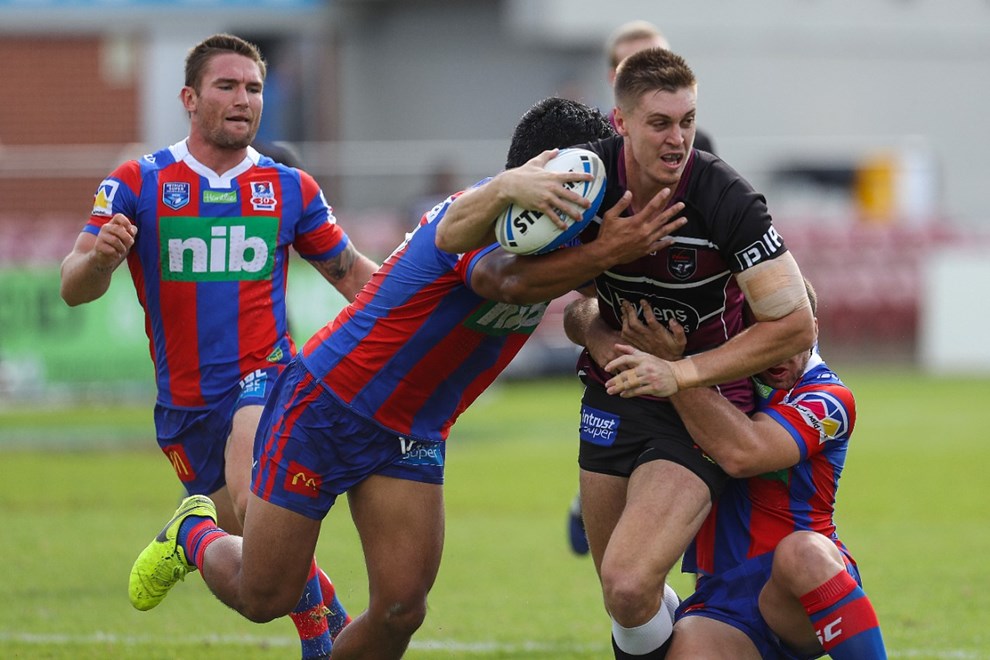 Competition - ISP. Round - Round 7. Teams - Blacktown Workers Sea Eagles v Newcastle Knights. Date - 15th of April 2017. Venue - Lottoland