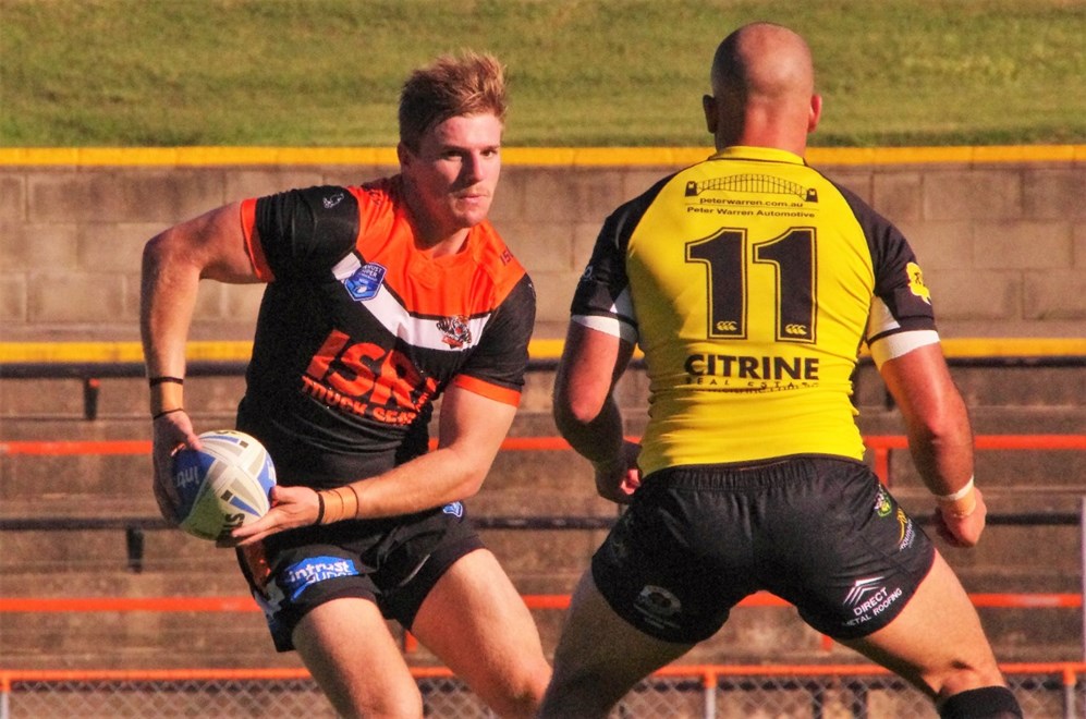 The Wests Tigers host Mounties in Round 6 of the Intrust Super Premiership NSW. Image: David Napper.
