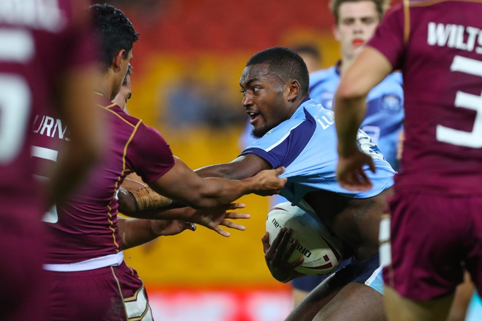 Competition - State of Origin U18's. Round - Game 2. Teams - Queensland Maroons v NSW Blues. Date - 22nd of June 2016. Venue - Suncorp Stadium