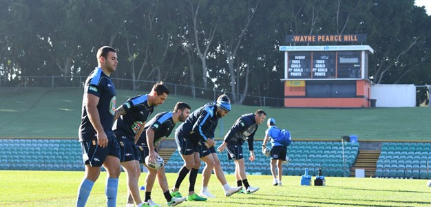 Blues Train Hard At Leichhardt