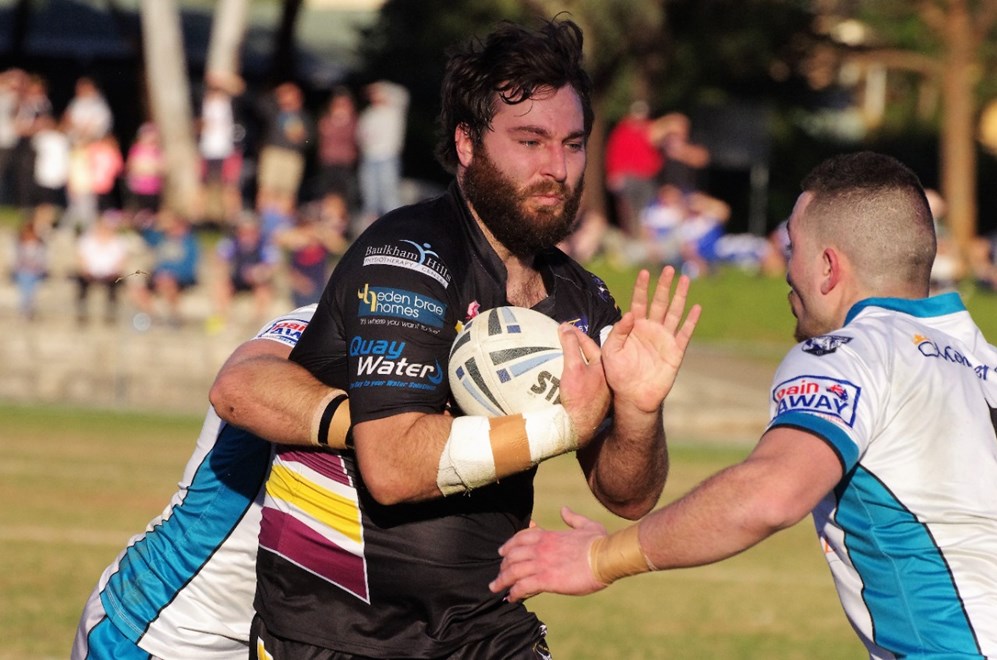 The Hills District Bulls host the Auburn Warriors in Round 18 of the Ron Massey Cup. Image: David Napper.
