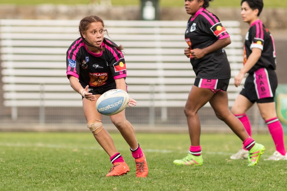 The Redfern All Blacks host the Cronulla-Caringbah Sharks in Round 6 of the Harvey Norman NSW Women&#39;s Premierhsip. Image: Mario Facchini. 